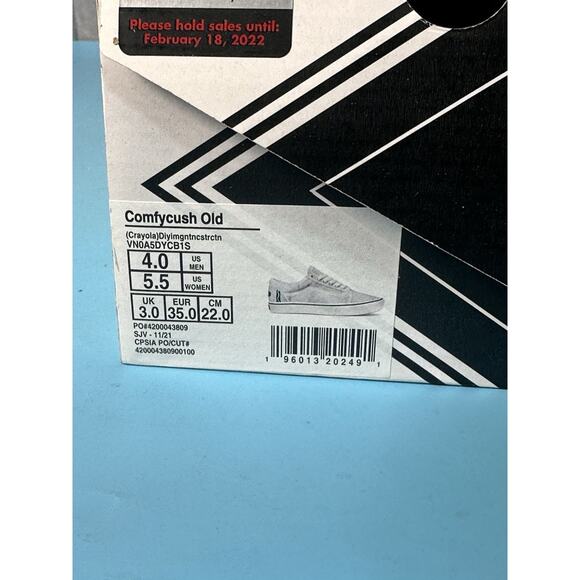 Vans Crayola Comfycush Old Shoes Men\'s 4 Woman 5.5 - NEW IN BOX main image 5
